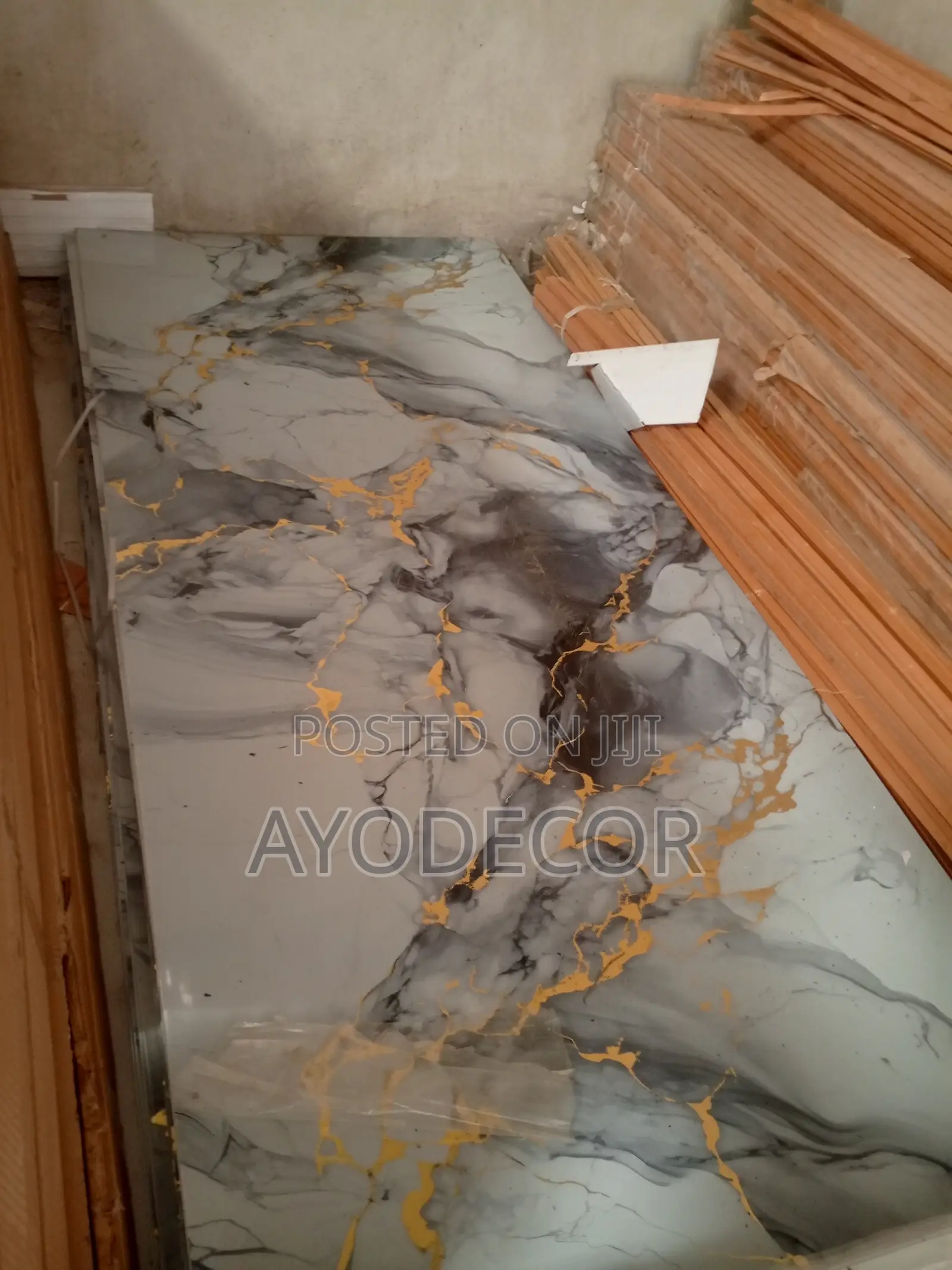 High Quality PVC Wall Tiles UV Marble Sheet Waterproof 3mm