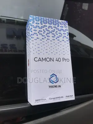 New Tecno Camon 40 Pro 4G 256 GB Black