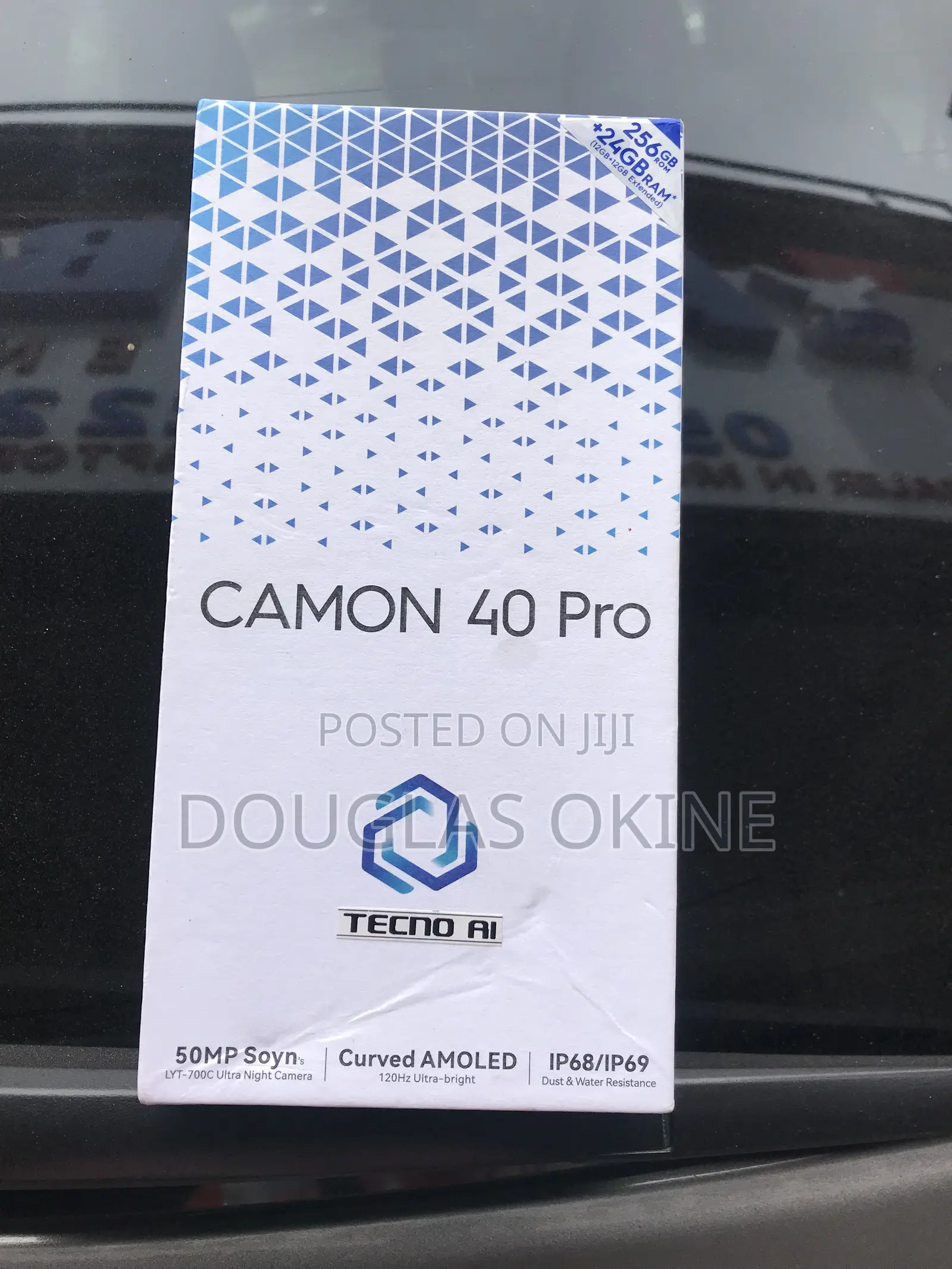 New Tecno Camon 40 Pro 4G 256 GB Black