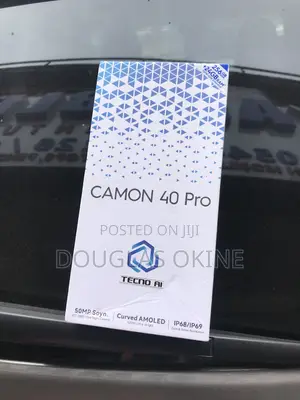 New Tecno Camon 40 Pro 4G 256 GB Black