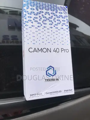 New Tecno Camon 40 Pro 4G 256 GB Black