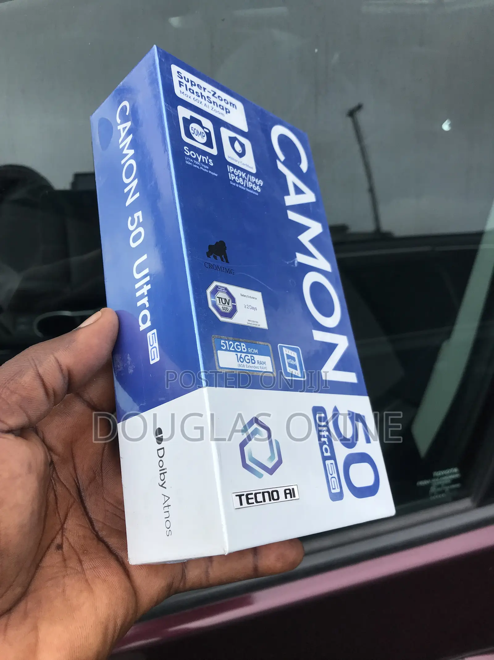 New Tecno Camon 50 Ultra 512 GB Black