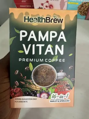 HealthBrew Pampa Vitan 16-in-1 Coffee With Collagen & Glutathione