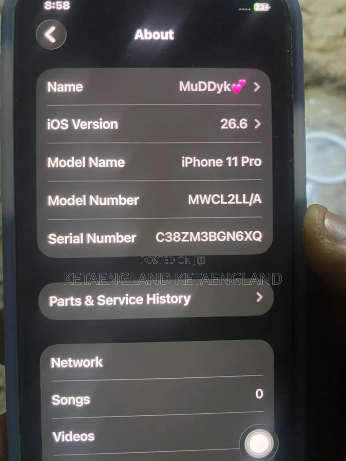 Apple iPhone 11 Pro 64 GB Black