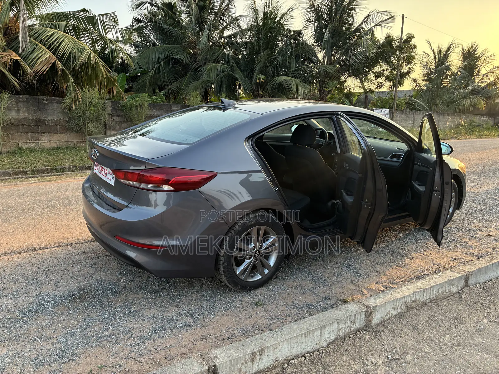 Hyundai Elantra SE 2018 Gray