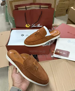 Loro Piana Half Loafers