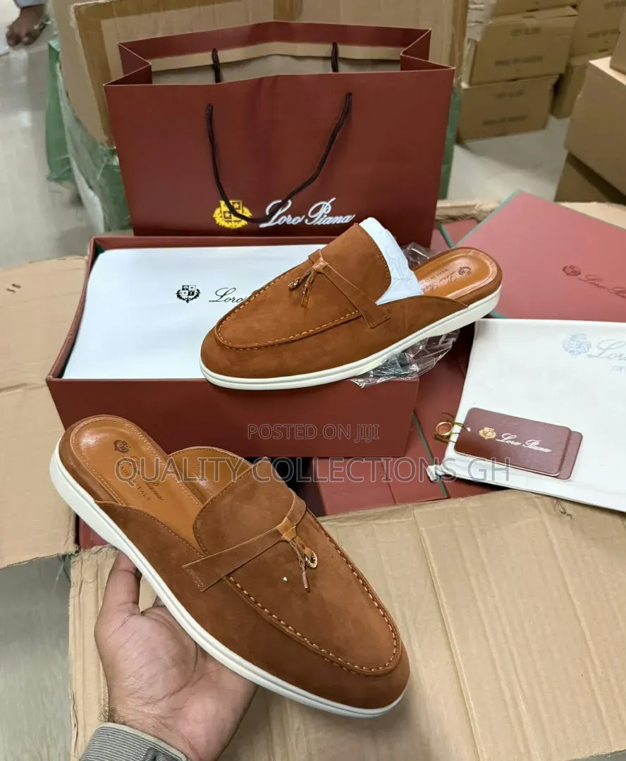Loro Piana Half Loafers