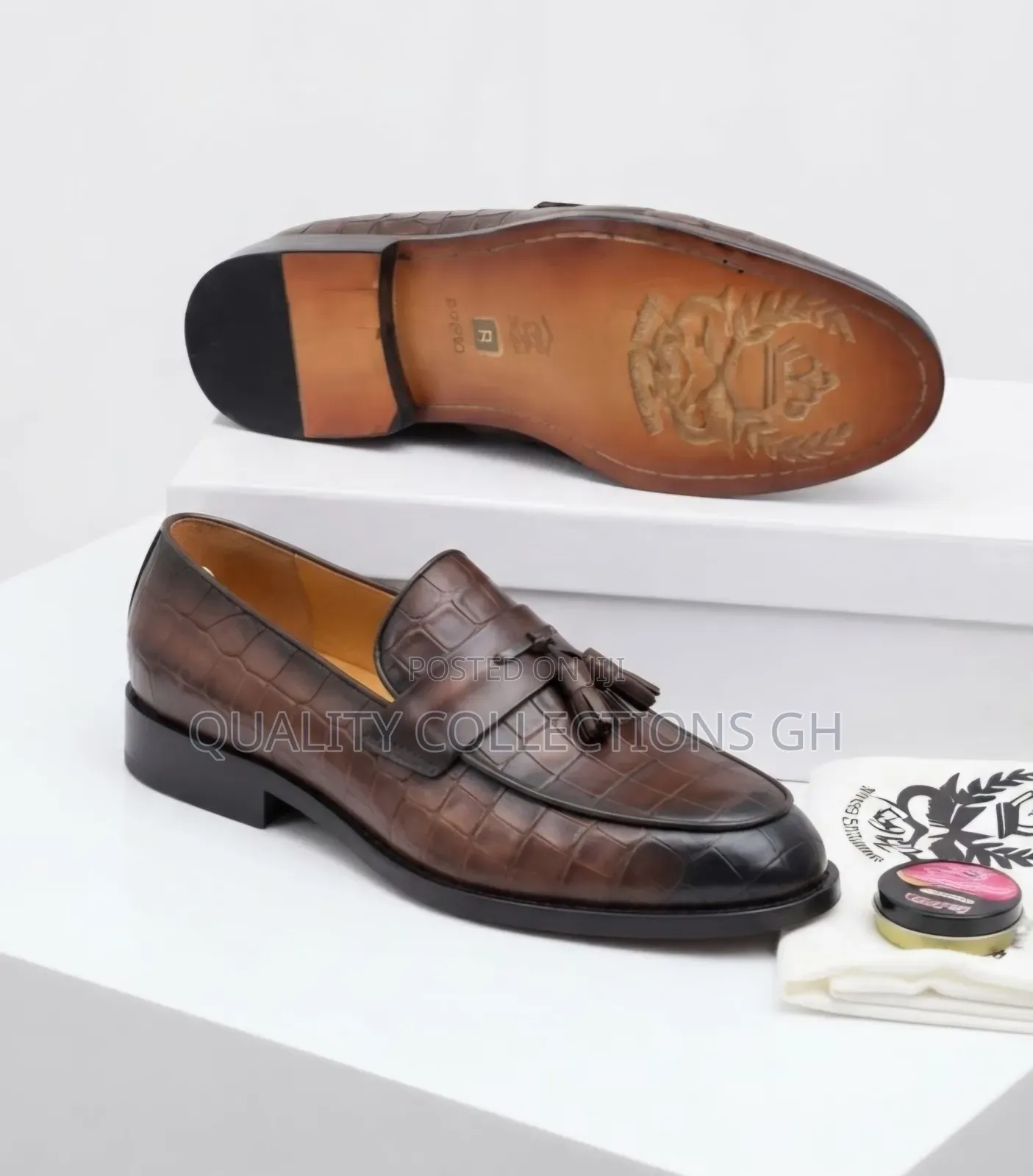 Authentic Crocodile Leather Shoes