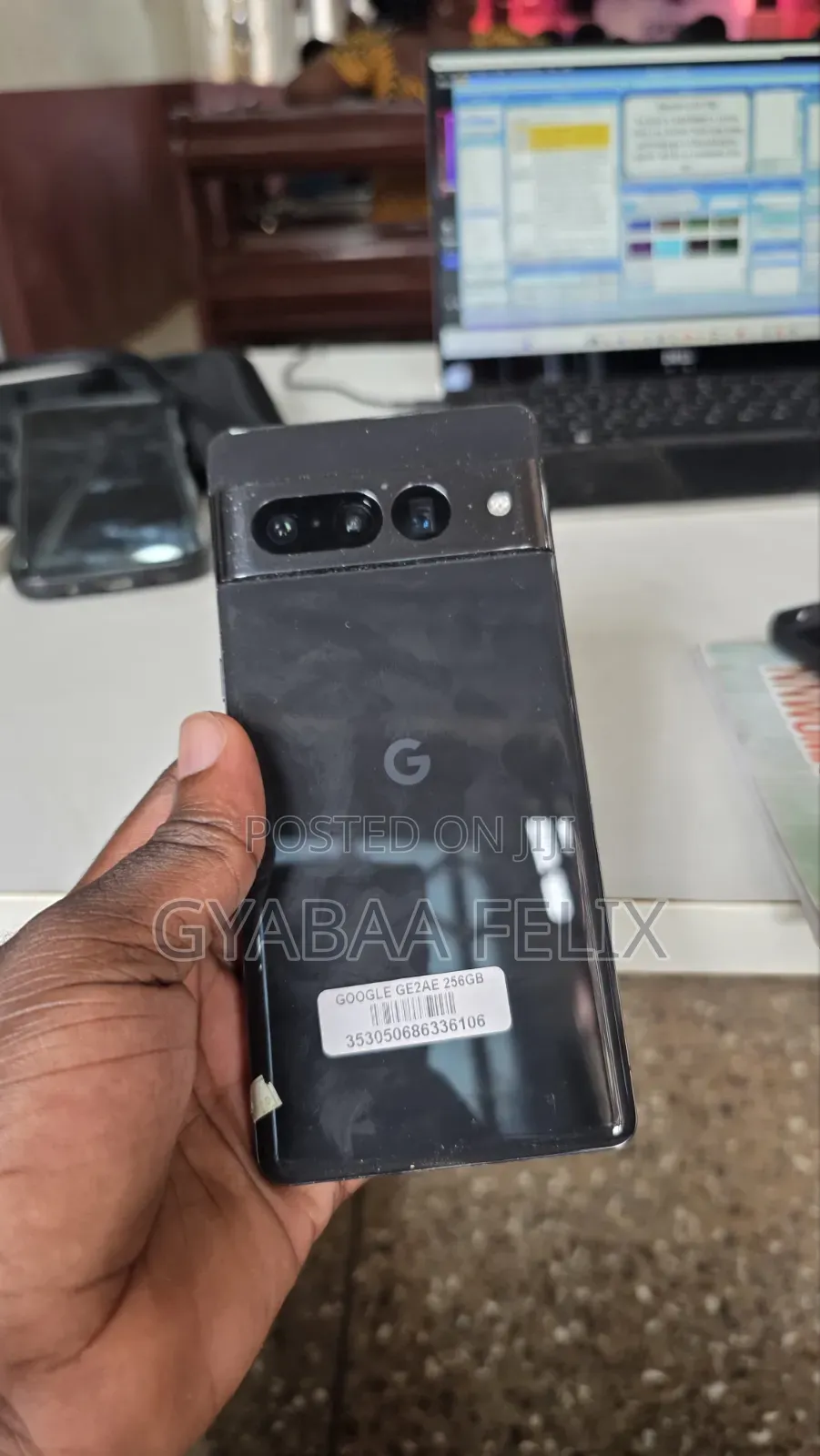 Google Pixel 7 Pro 256 GB Black