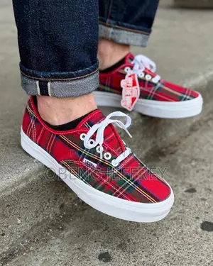 Original Vans Pendleton Red Plaid