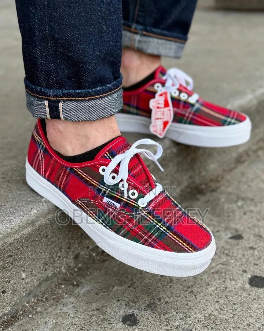 Original Vans Pendleton Red Plaid