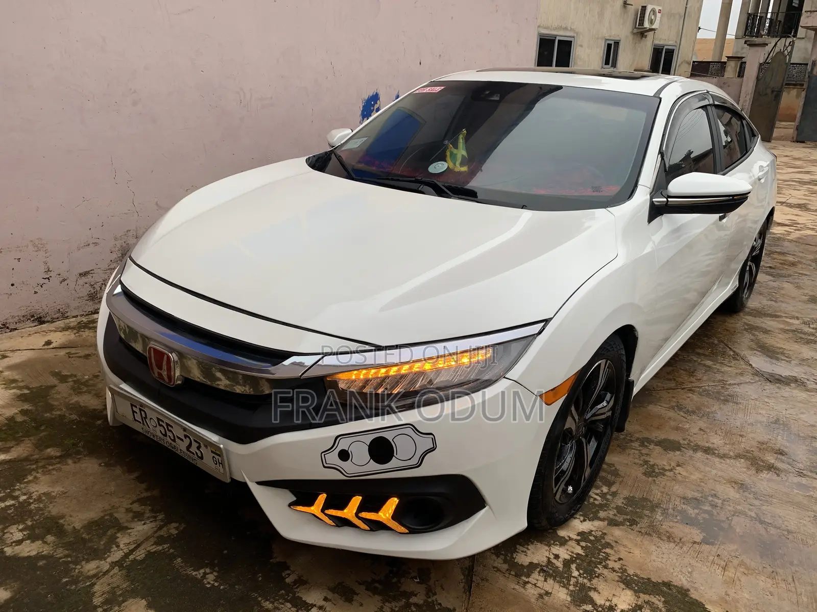 Honda Civic EX-L 4dr Sedan (1.5L 4cyl) 2017 White