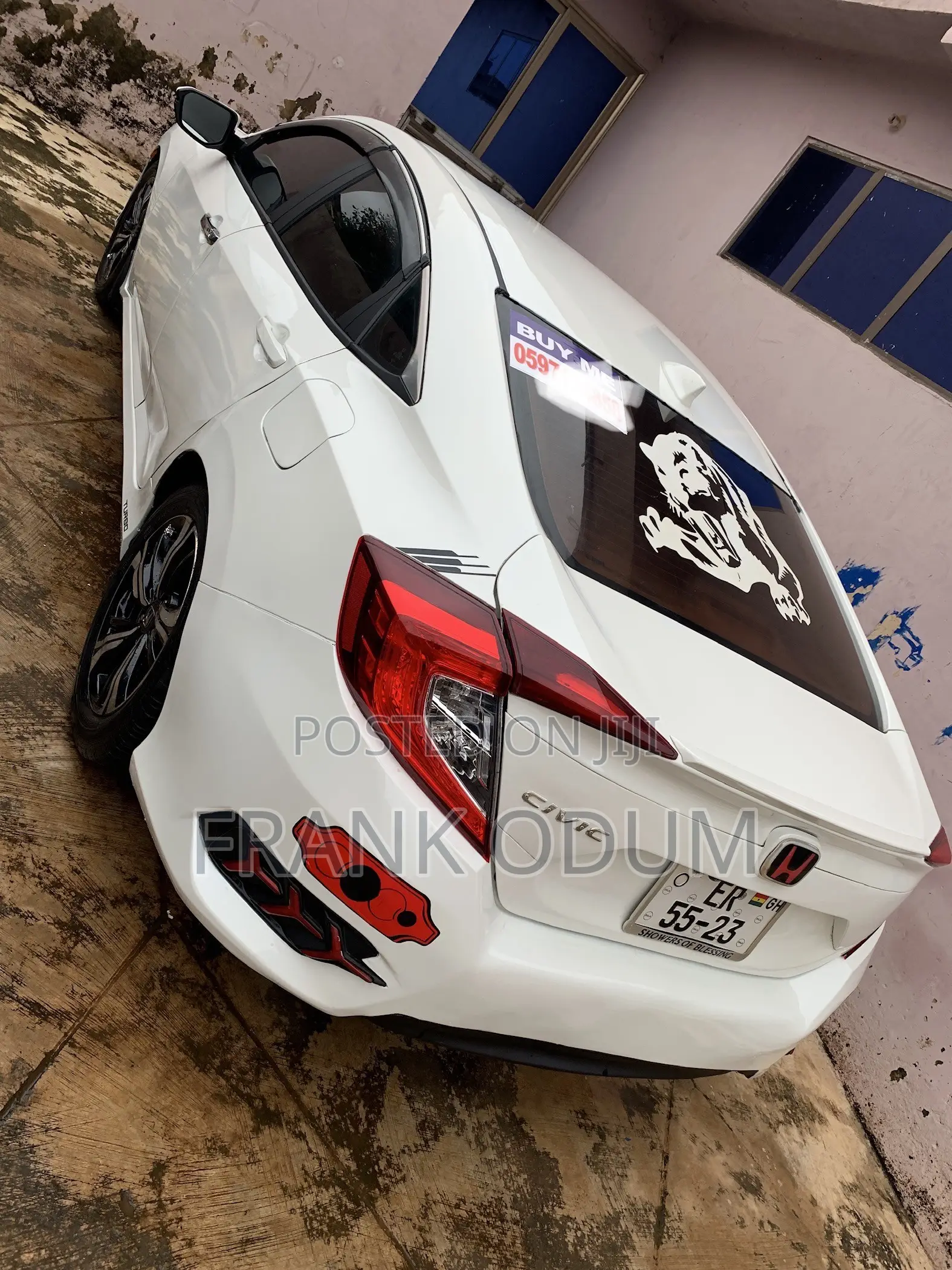 Honda Civic EX-L 4dr Sedan (1.5L 4cyl) 2017 White