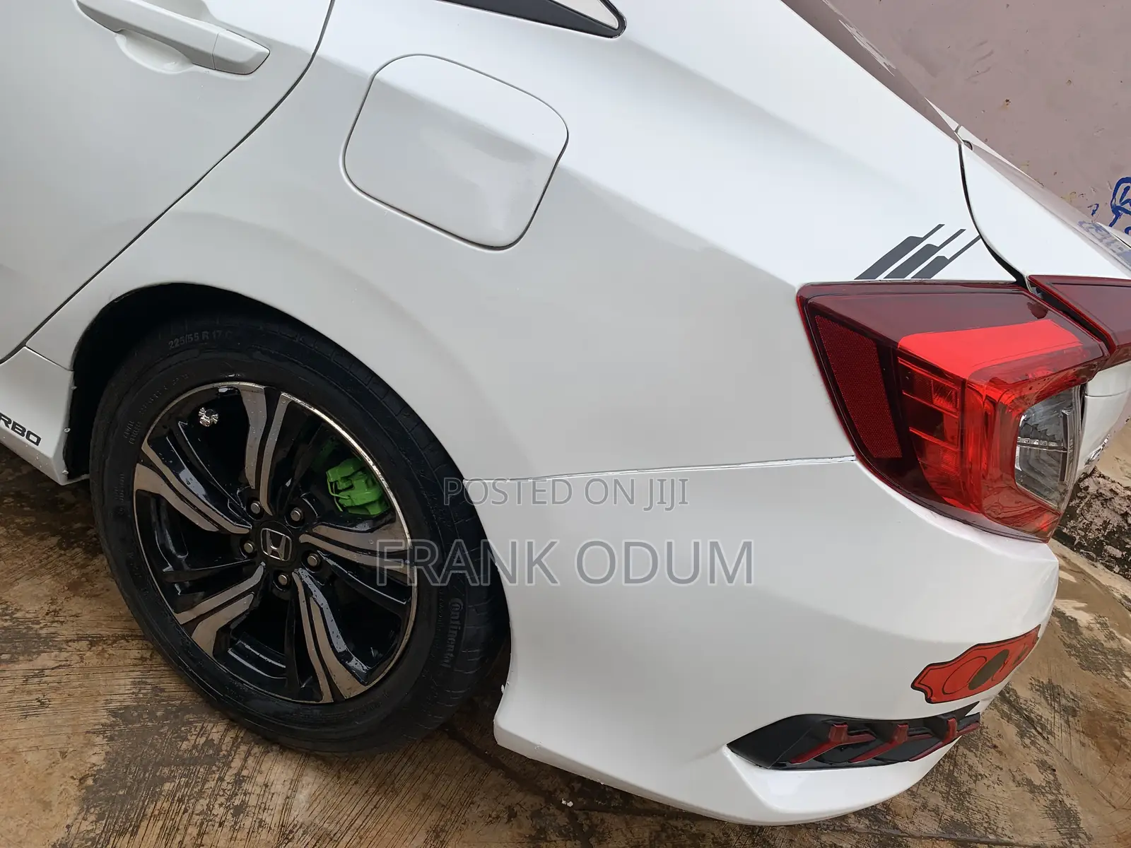 Honda Civic EX-L 4dr Sedan (1.5L 4cyl) 2017 White