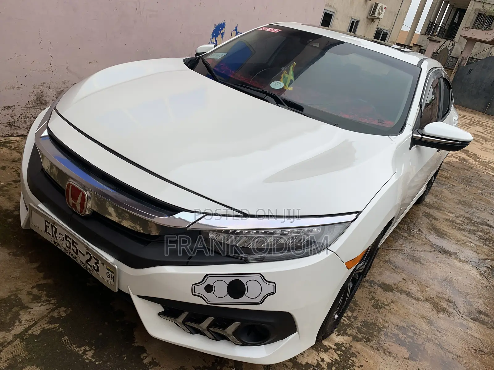 Honda Civic EX-L 4dr Sedan (1.5L 4cyl) 2017 White