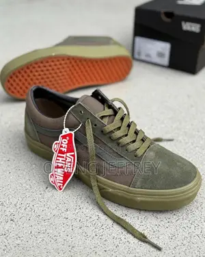 Original Vans Old Skool Low Olive Green