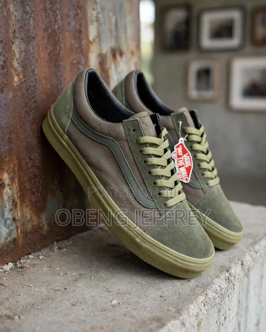 Original Vans Old Skool Low Olive Green