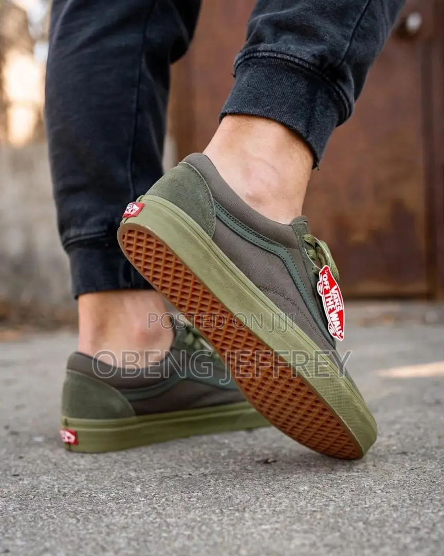Original Vans Old Skool Low Olive Green
