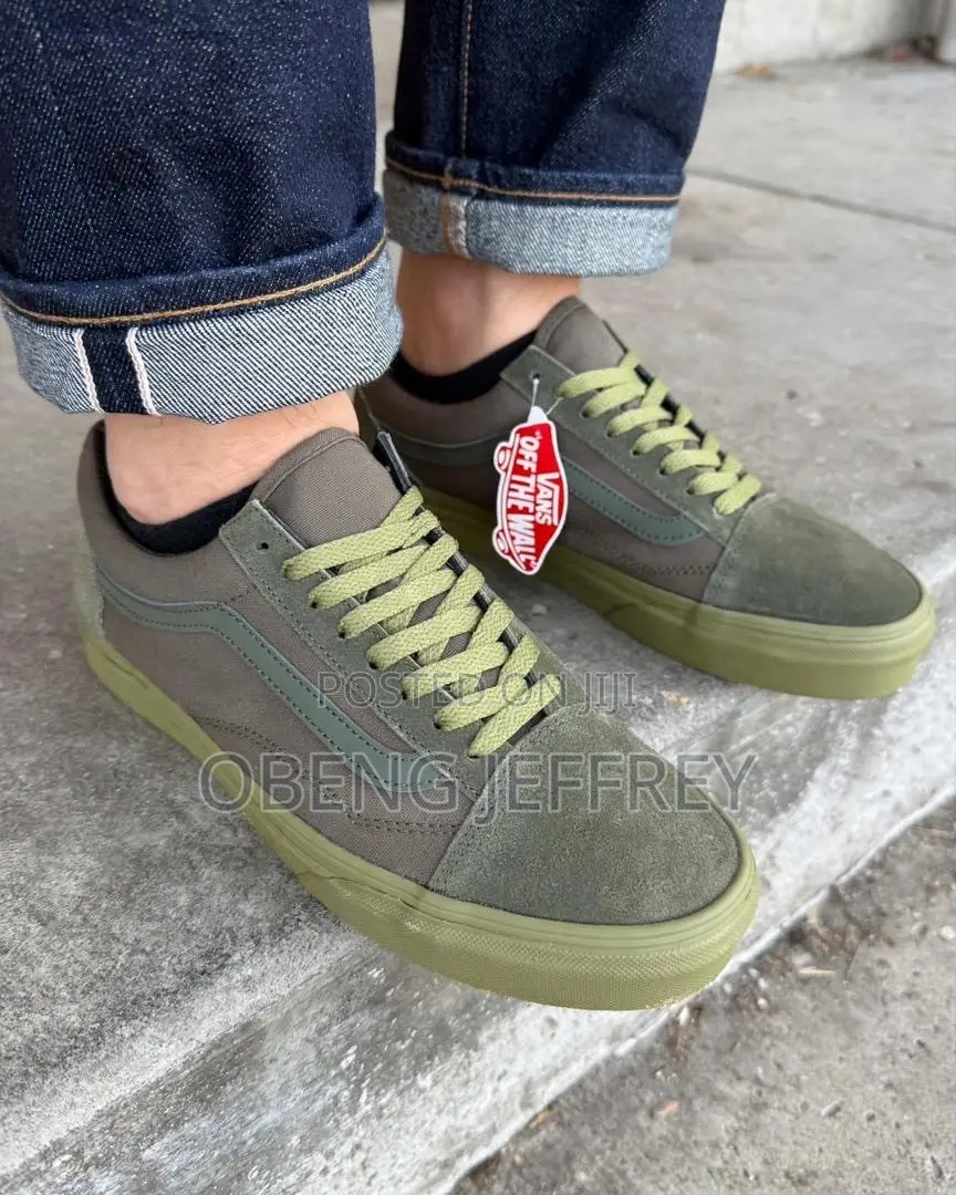 Original Vans Old Skool Low Olive Green