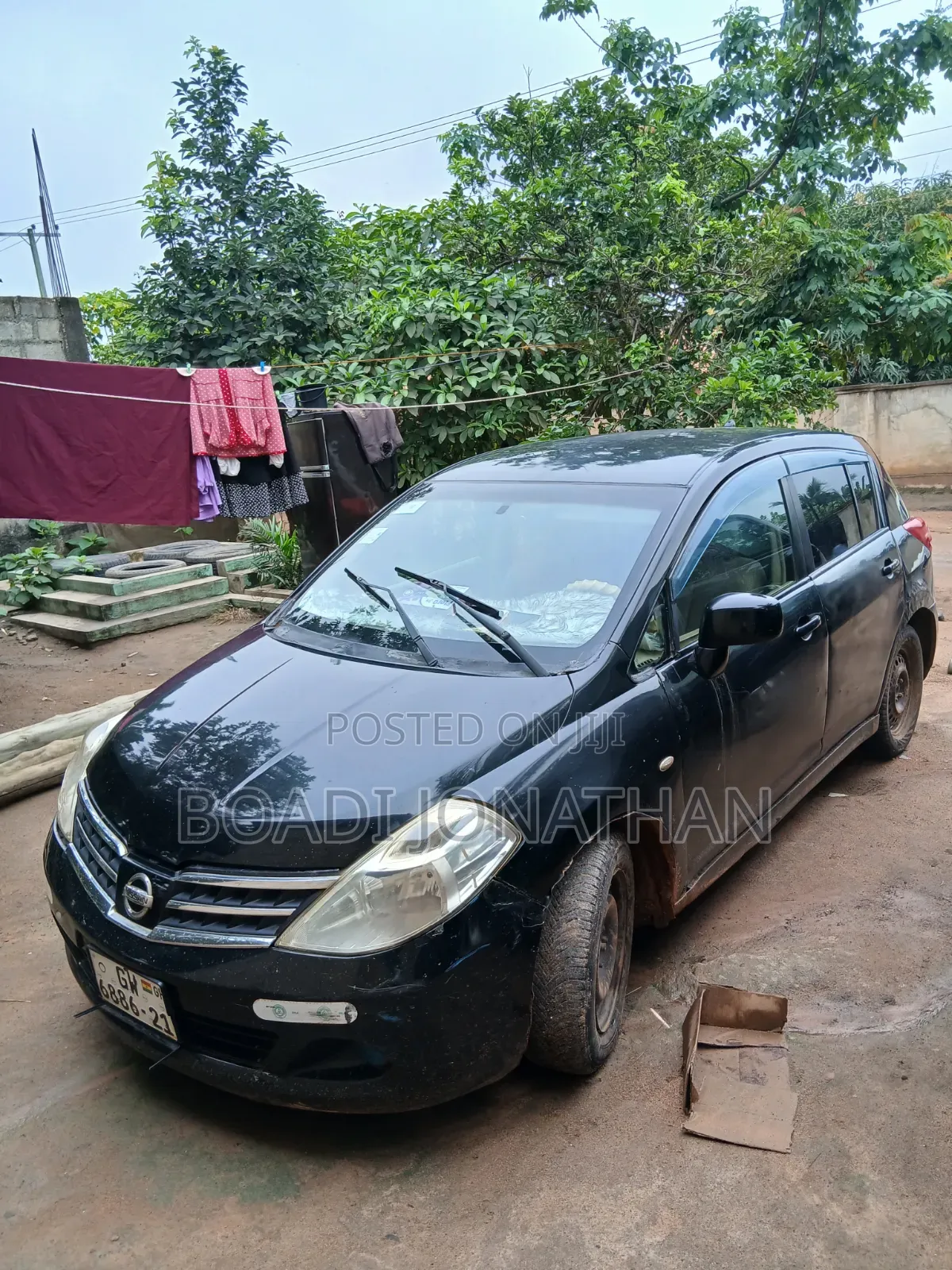 Nissan Tiida 2009 Black