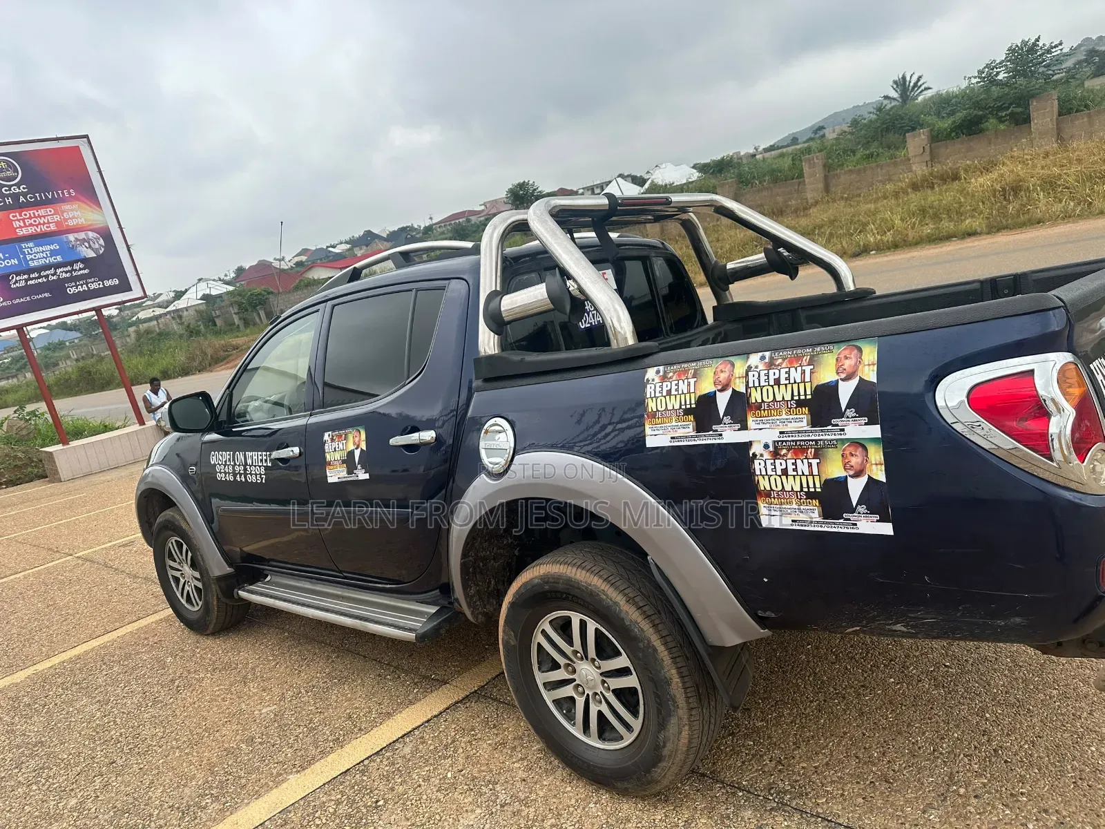 Mitsubishi L200 2015 Blue