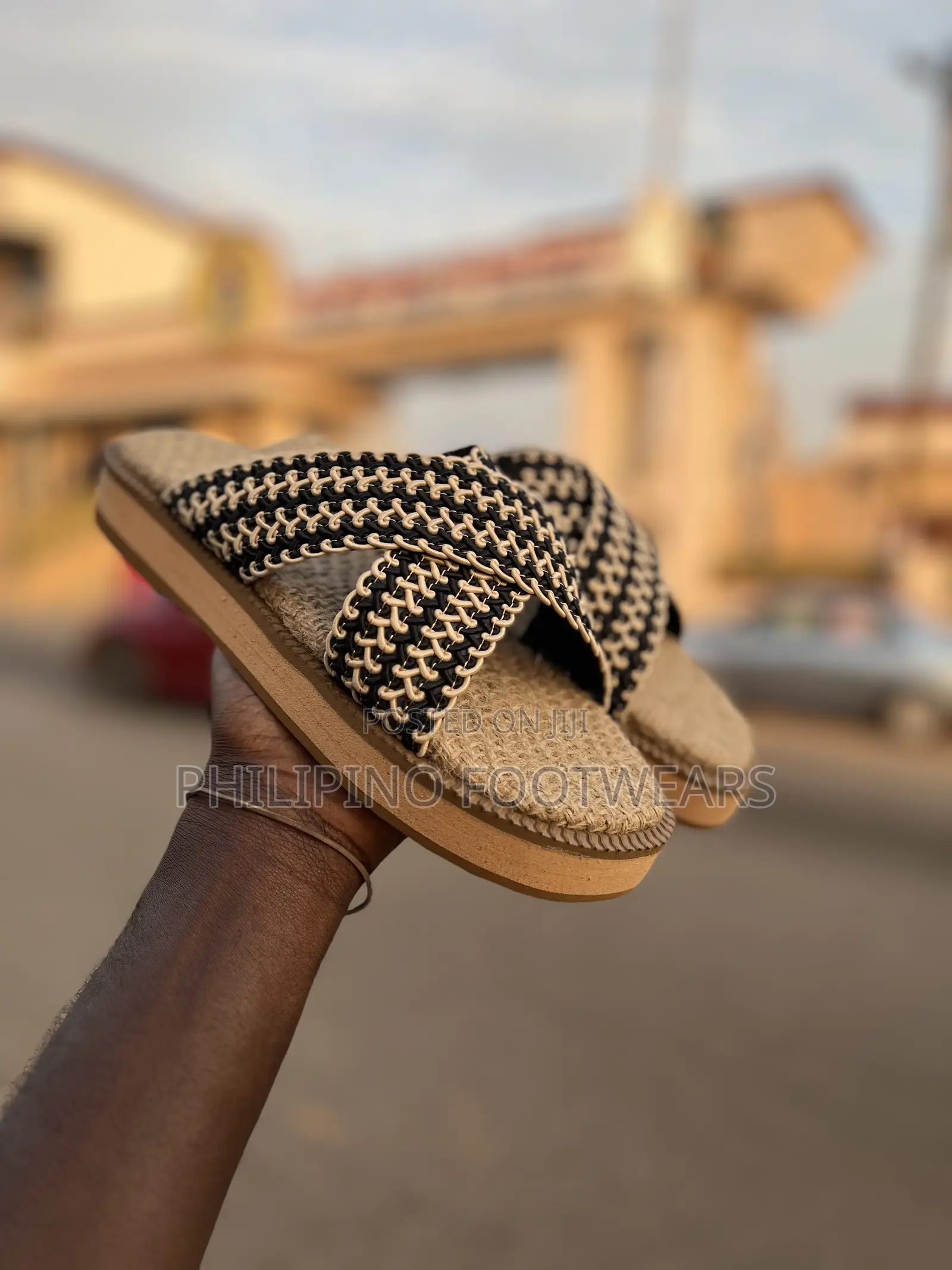 Original Woven Cross Slippers