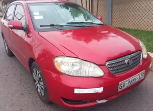Toyota Corolla 2007 Red