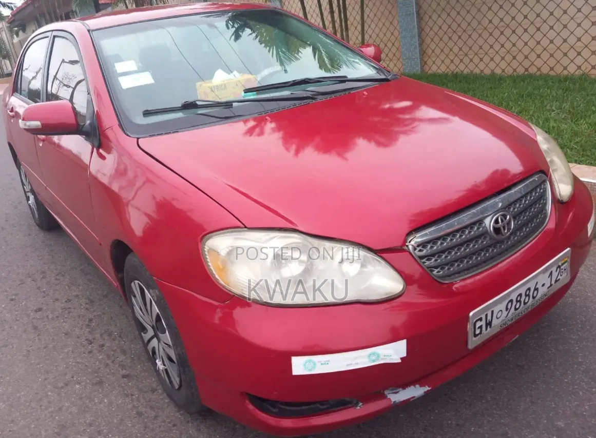 Toyota Corolla 2007 Red