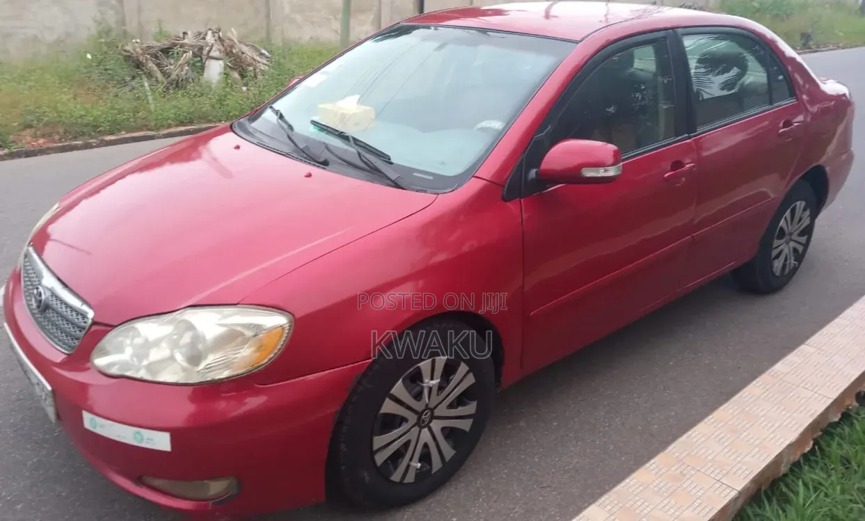 Toyota Corolla 2007 Red