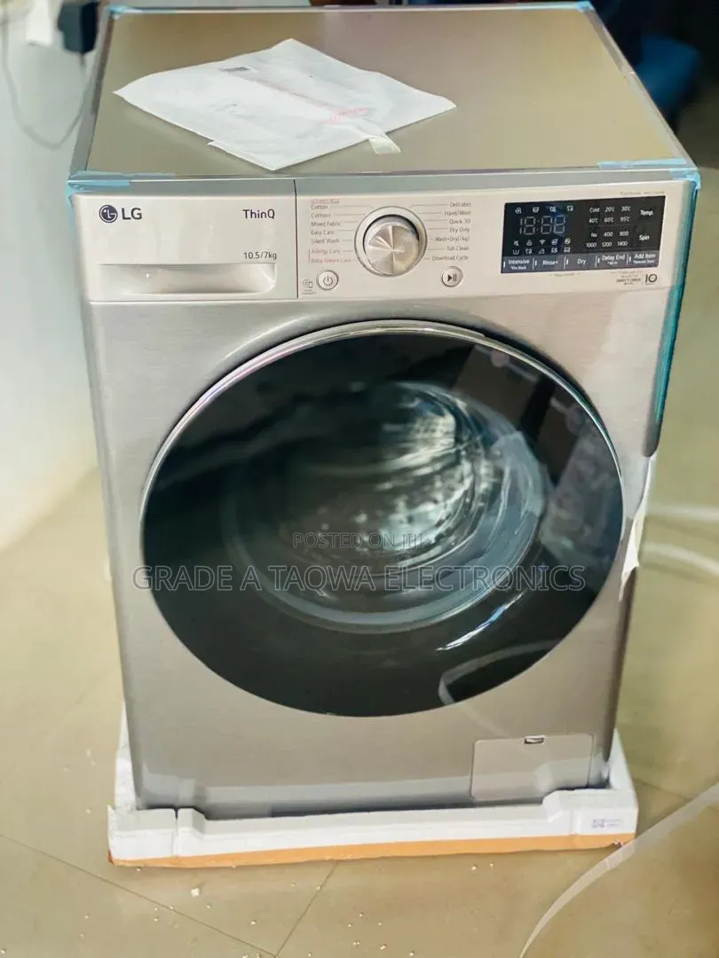 Effortless LG 10.5 LG Wash and Dry Washing Machine