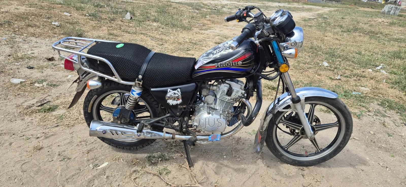 Haojue HJ125-8K 2025 Black