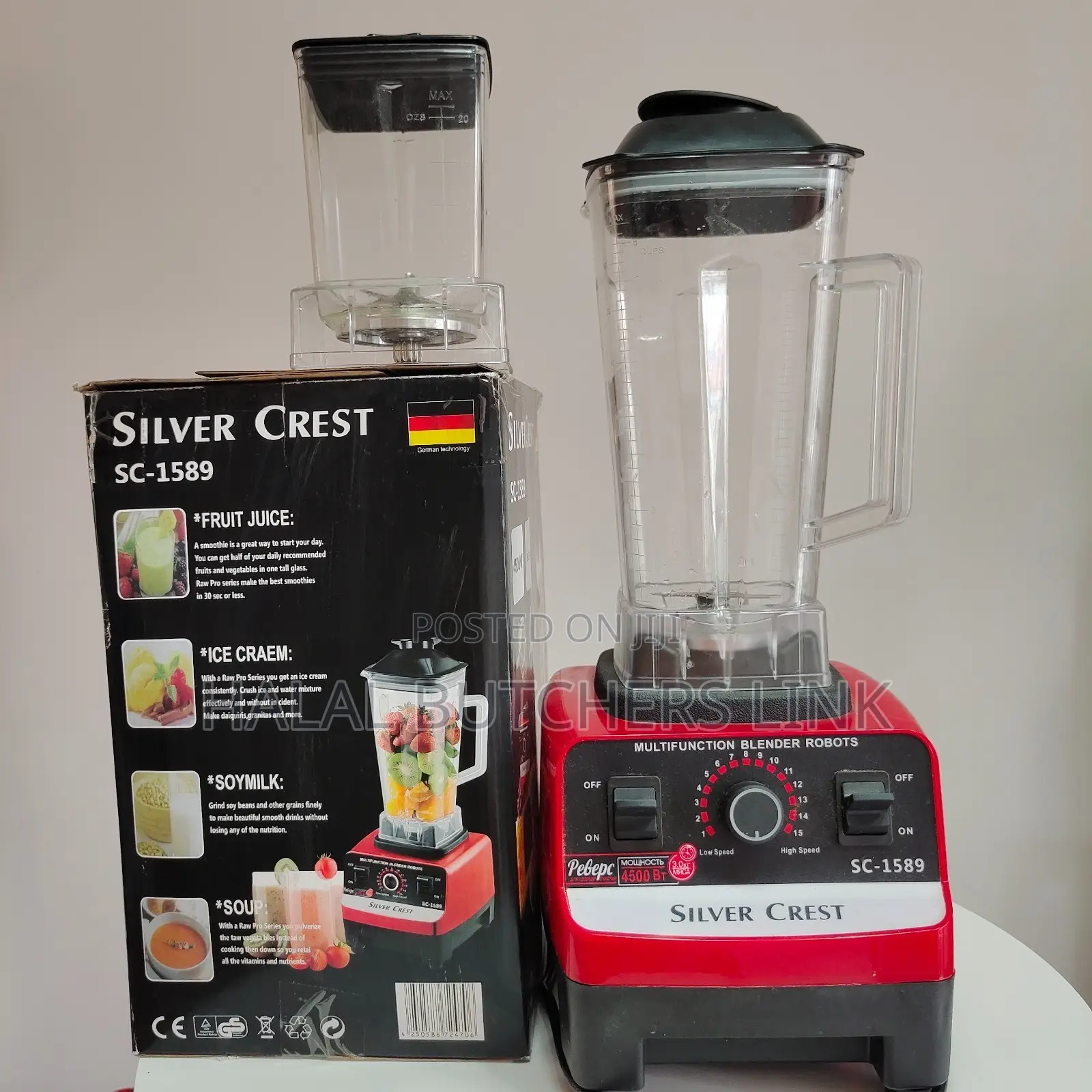 Silver Crest Blender