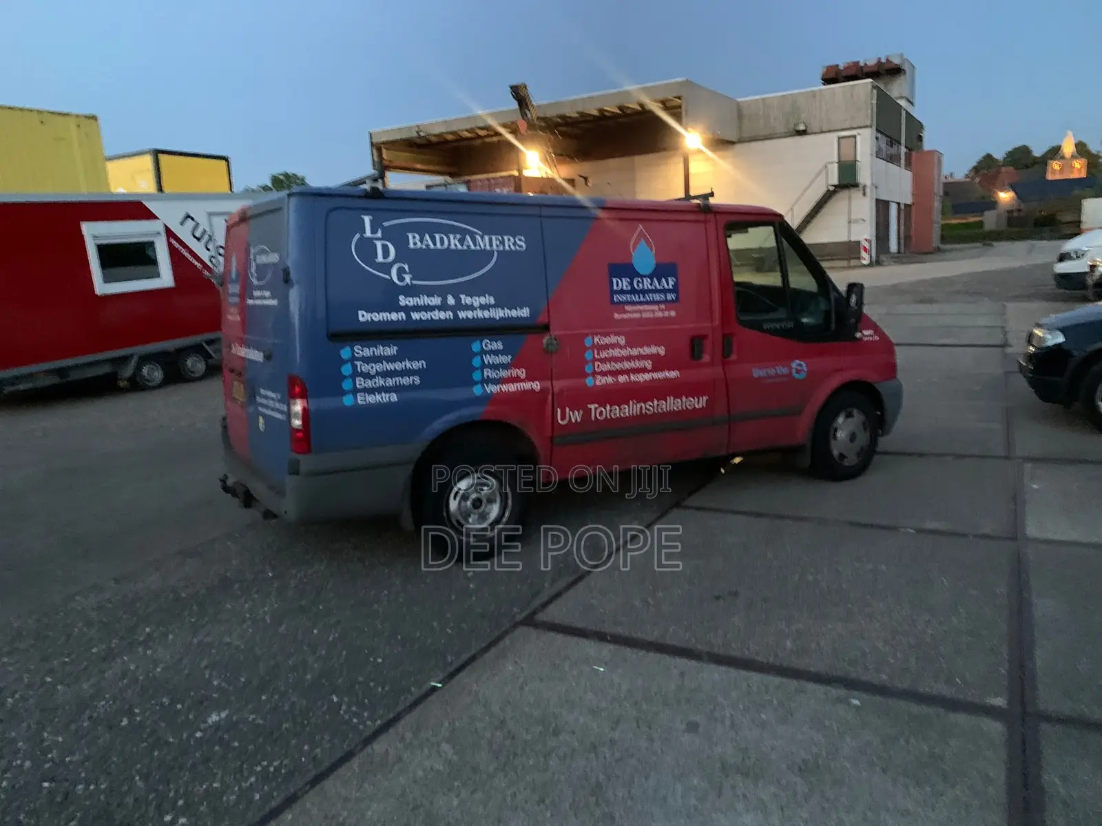 Ford Transit 2013 Red