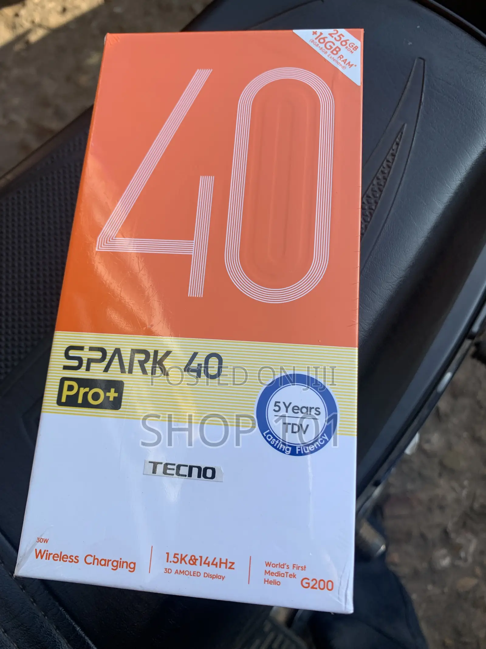 New Tecno Spark 40 Pro+ 256 GB Gray