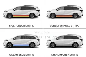 Retro Sport Stripes Vinyl Kit Toyota Sienna 2021+