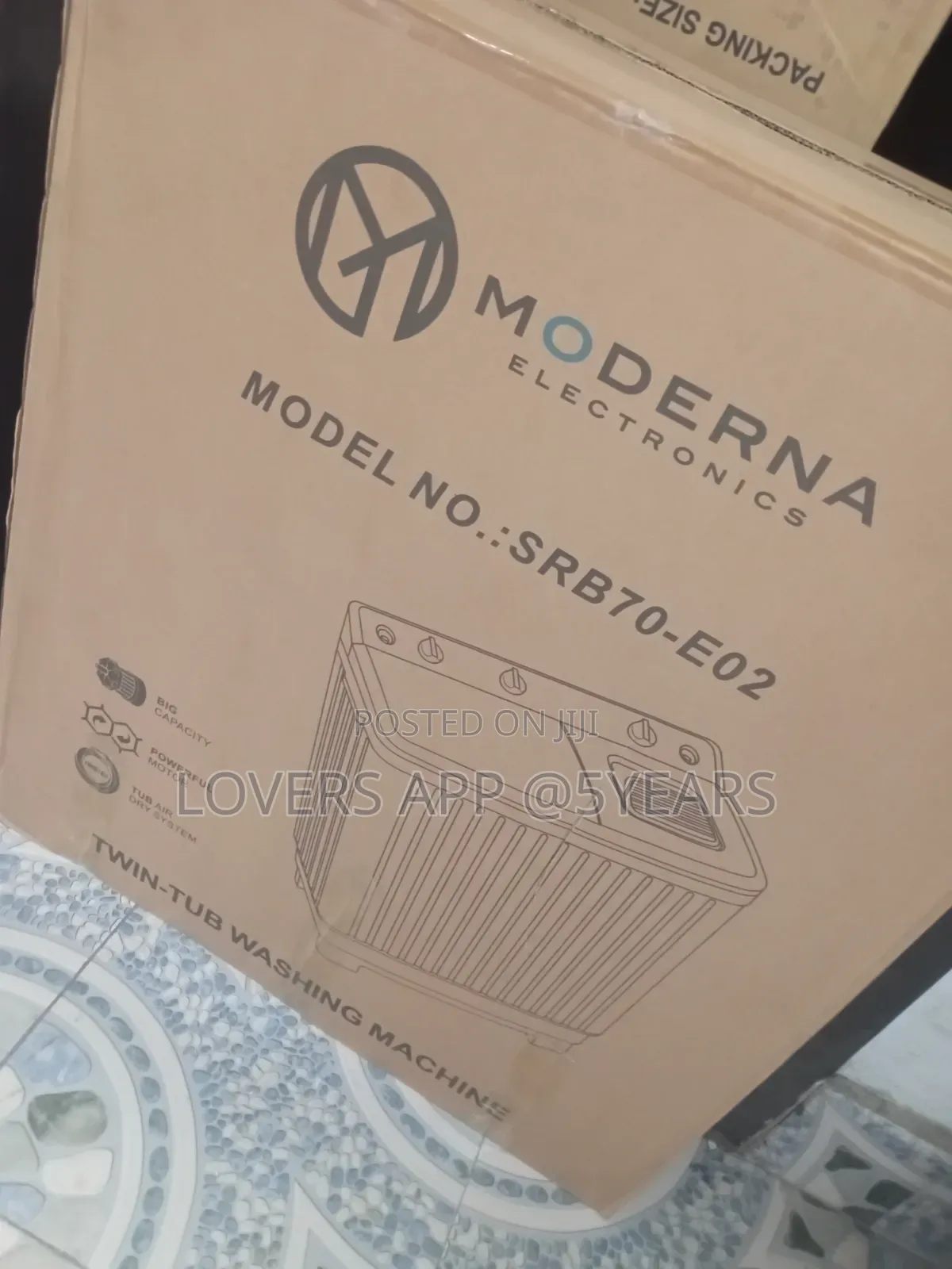 Happy Home Moderna Washing Machine 96L Washing Machine