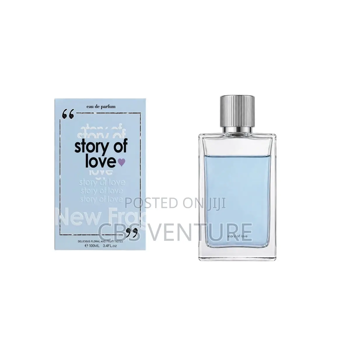 Story of Love Perfume Blue - 100ml Eau De Parfum - Long Lasting 24hrs