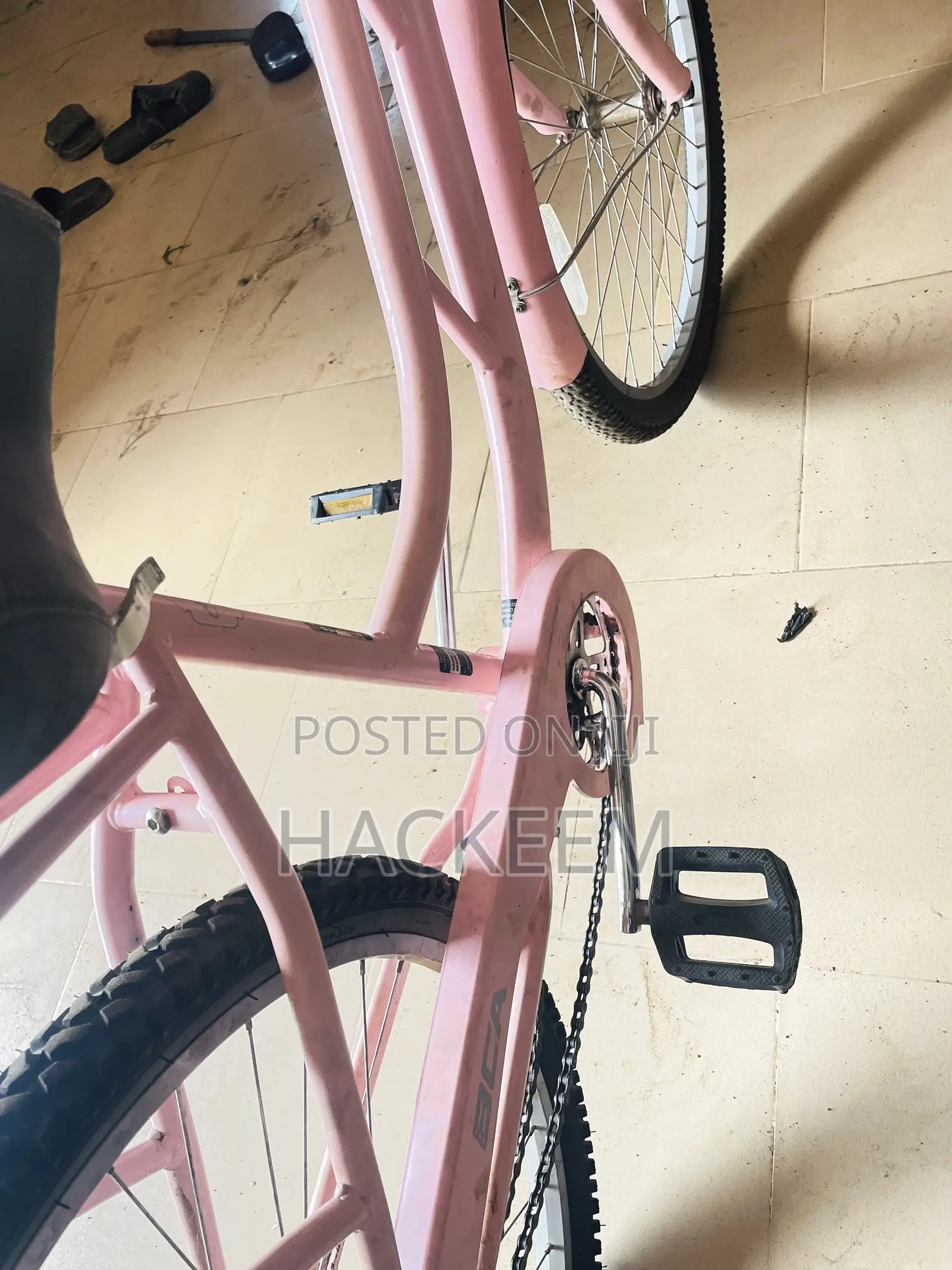 Pink Cruiser Bicycle 26 Inch - Neat, Strong, Ready to Ride - Accra