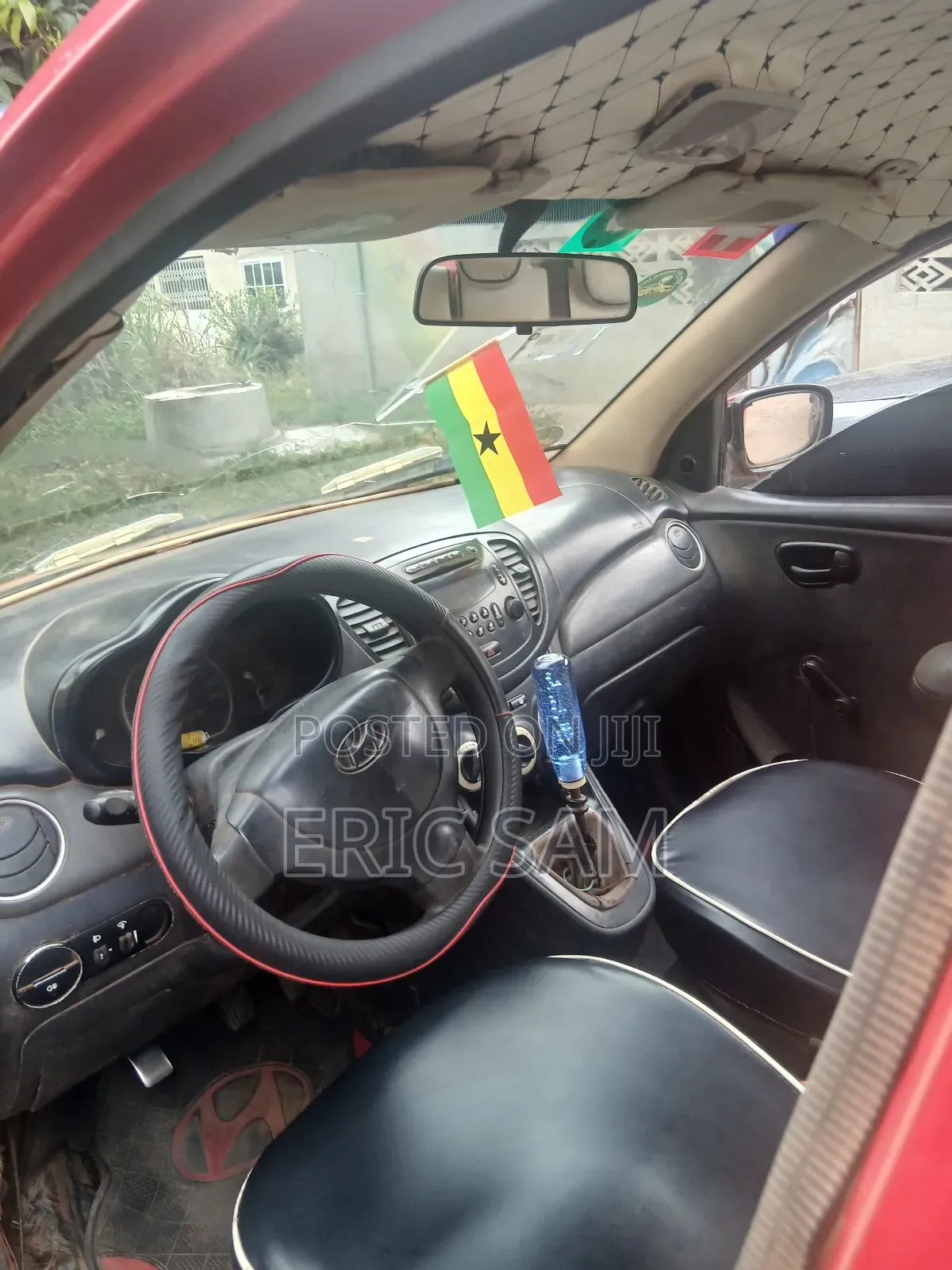 Hyundai I10 2008 Red