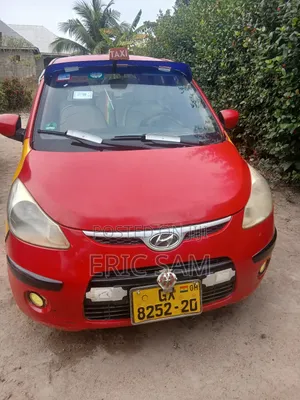 Hyundai I10 2008 Red