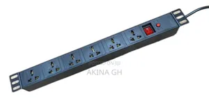 1u 6 Way Horizontal Power Distribution Unit Pdu