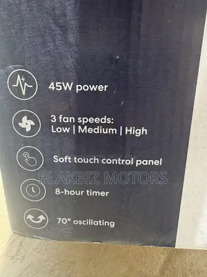 Mistral 70cm Bladeless Tower Fan
