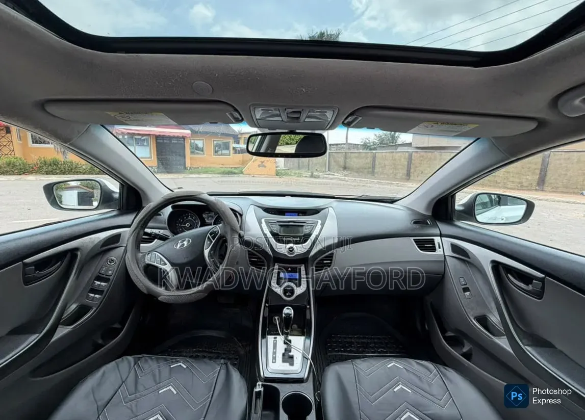 Hyundai Elantra Limited Sedan FWD (1.8L 4cyl 6A) 2013 White
