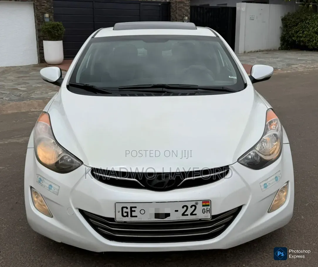 Hyundai Elantra Limited Sedan FWD (1.8L 4cyl 6A) 2013 White