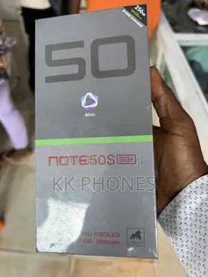 New Infinix Note 50s 256 GB Black