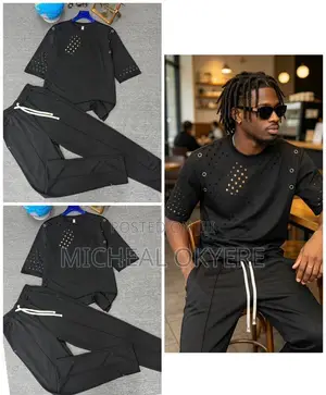 Mans Top and Down in Clothing