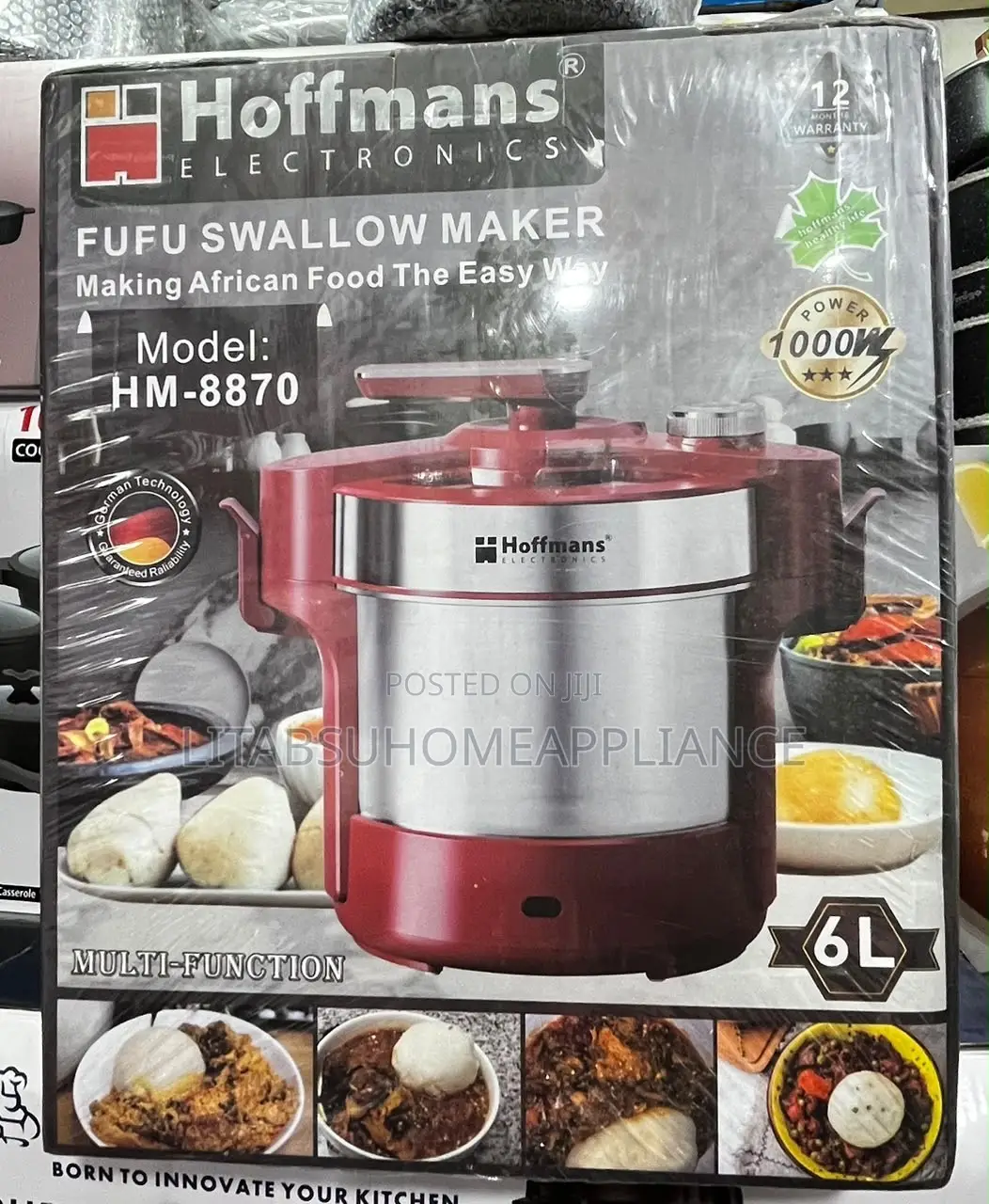 6l Fufu Swallow Maker