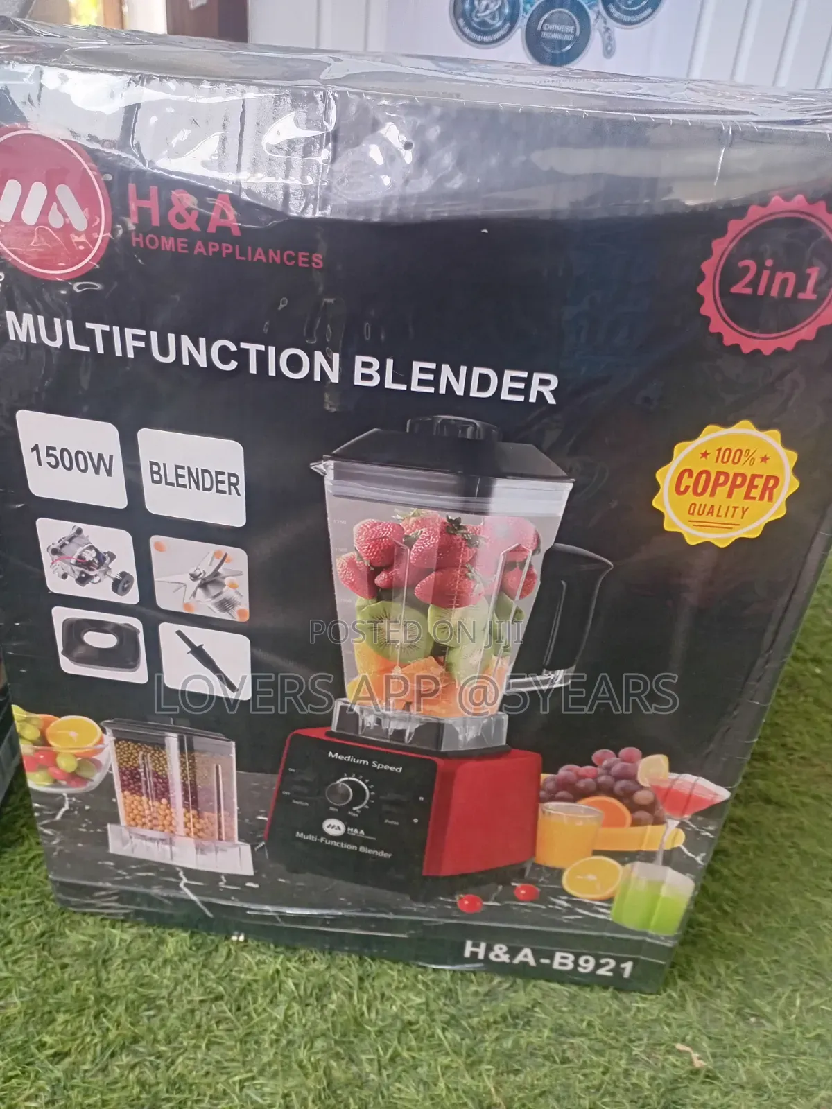 Good Feels H&A Copper Blender Electric Blender.