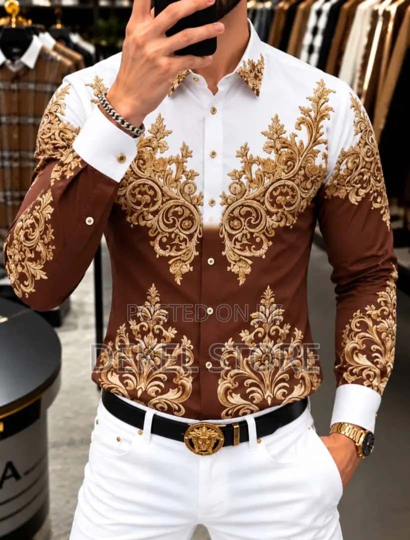 Premium Men’s Designer Shirts — Class, Style & Confidence