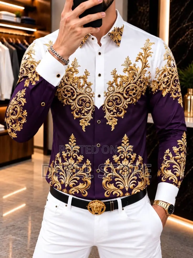Premium Men’s Designer Shirts — Class, Style & Confidence